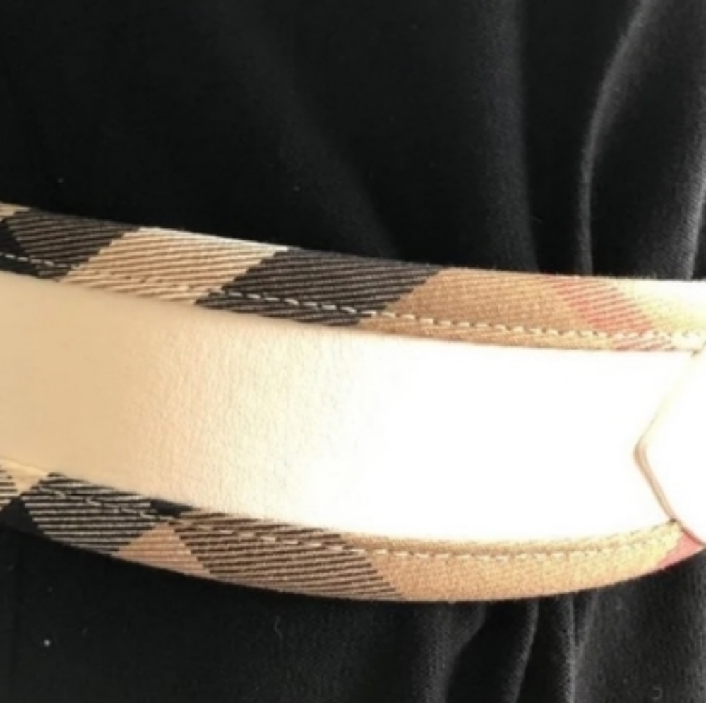 Authentic Burberry belt
